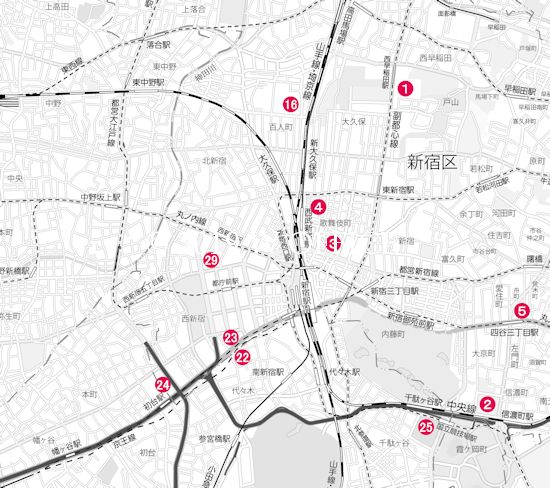 東京都白地図